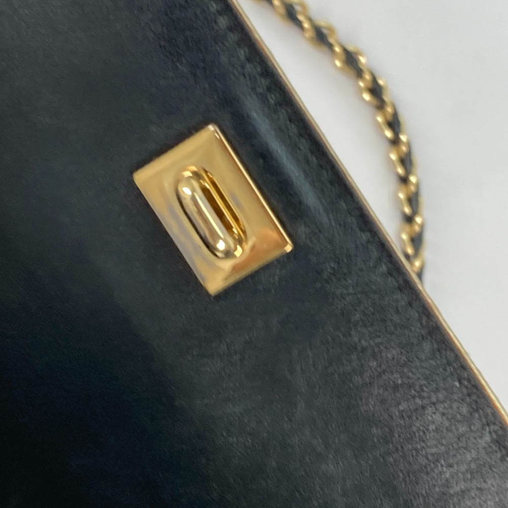 Salvatore Ferragamo 斜め掛け カバン チェーンバッグ ヴァラ リボン ショルダーバッグ スエード レディース - brandshop-reference