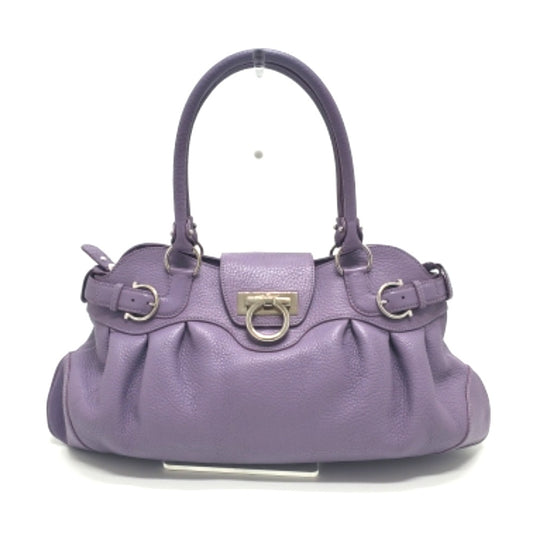 Salvatore Ferragamo AB-215370 ガンチーニ マリッサ 肩掛け ハンドバッグ レザー レディース - brandshop-reference
