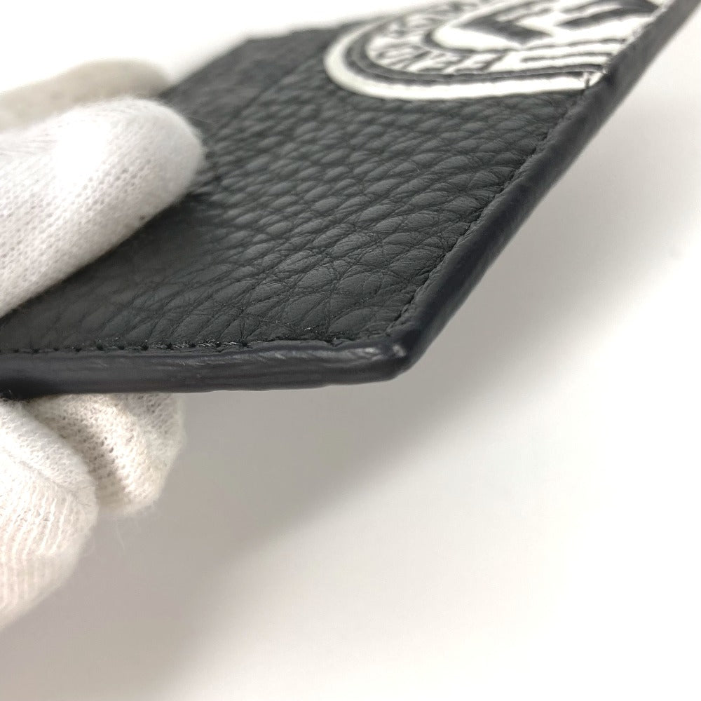 FENDI 7M0164 ロゴ バイカラー 名刺入れ パスケース カードケース レザー メンズ - brandshop-reference