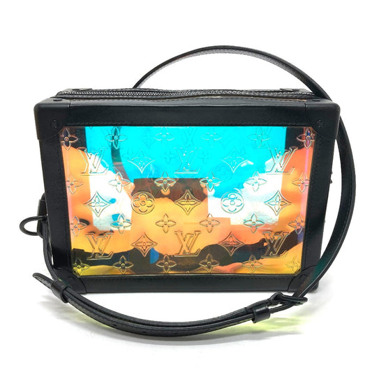 LOUIS VUITTON M55932 モノグラム プリズム ソフトトランク カバン ショルダーバッグ レザー メンズ - brandshop-reference