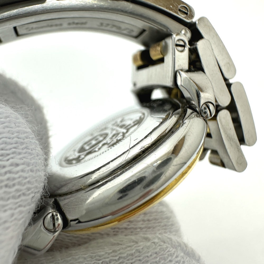 HERMES PU2.220 プルマン クォーツ デイト 腕時計 SS/GP レディース - brandshop-reference