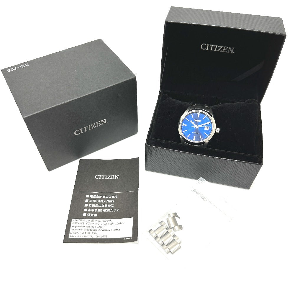 CITIZEN NB1050-59L メカニカル 自動巻き デイト 腕時計 SS メンズ - brandshop-reference