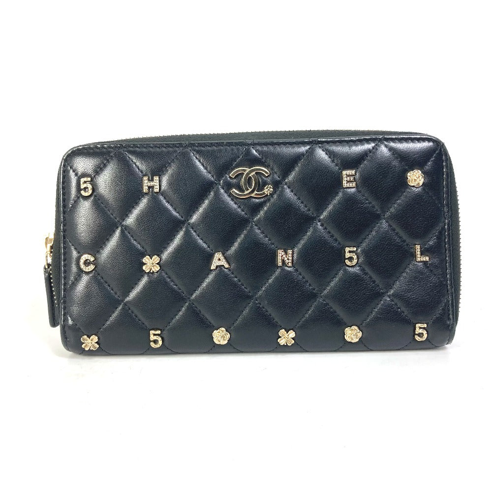 CHANEL マトラッセ CC ココマーク キルティング No5 カメリア ライン ...