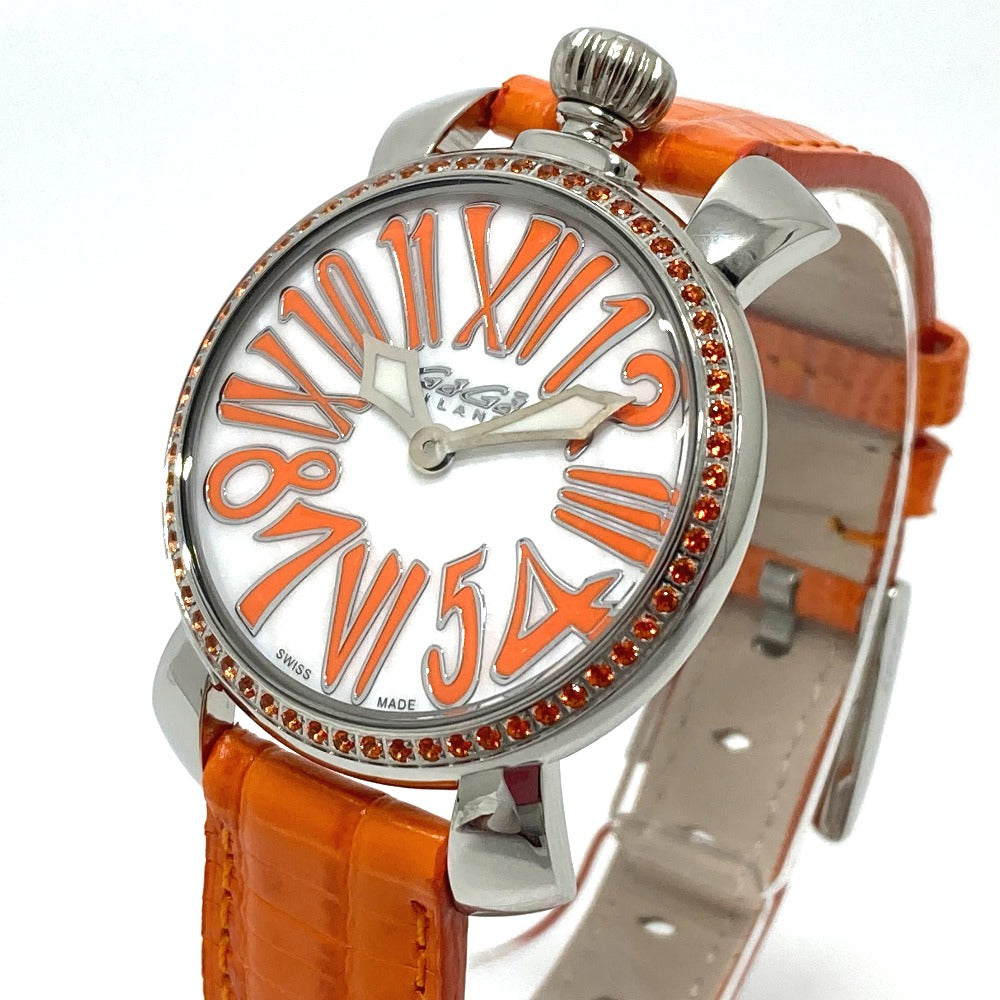 GAGA MILANO 6025.05 Manuare 35 Quartz Watch SS Ladies | brandshop