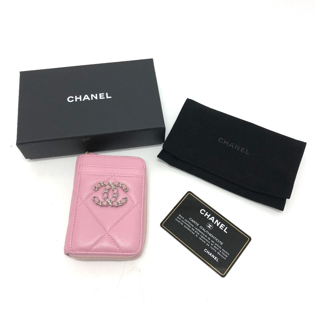 CHANEL ココマーク CC マトラッセ/カードケース ウォレット/サイフ コインケース ラムスキン レディース - brandshop-reference