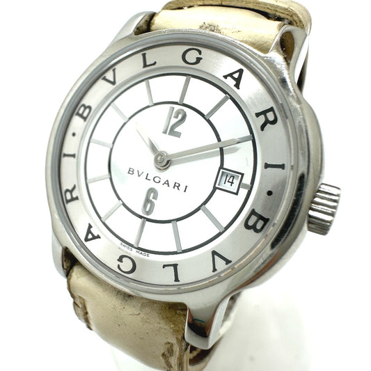 BVLGARI ST29S ソロテンポ クオーツ デイト 腕時計 SS レディース - brandshop-reference