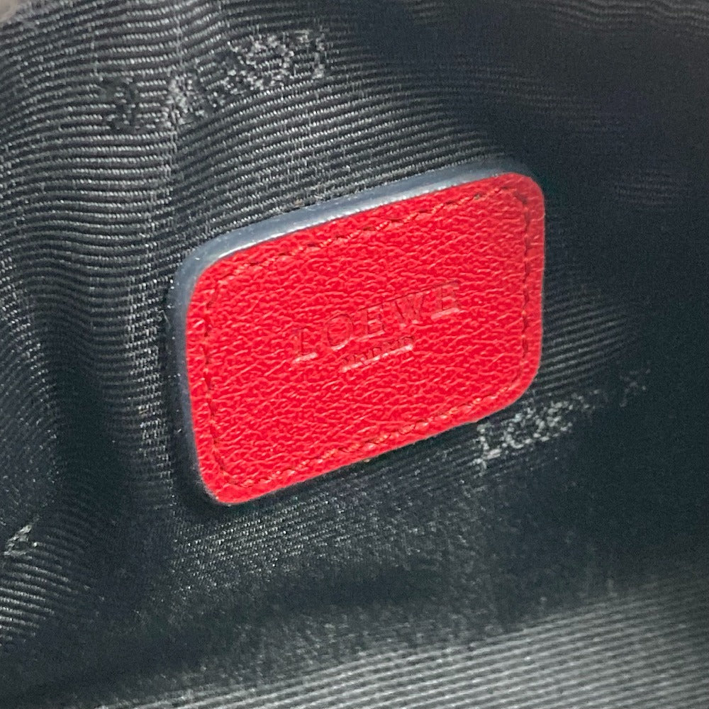 LOEWE アナグラム 化粧ポーチ コスメポーチ ポーチ レザー レディース - brandshop-reference