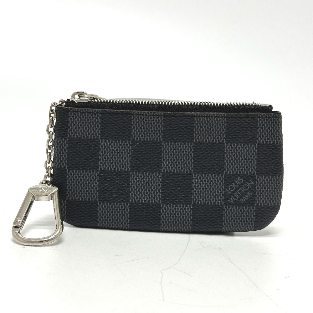 LOUIS VUITTON N60155 ダミエグラフィット ポシェットクレ コイン