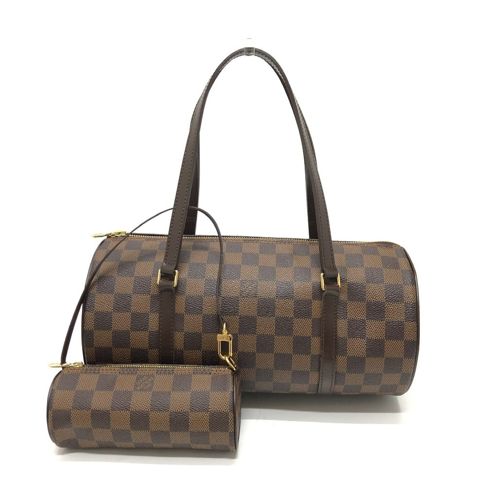 LOUIS VUITTON N51303 ダミエ パピヨン30 筒型 トートバッグ