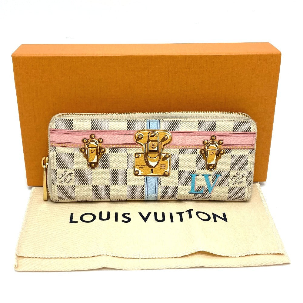 LOUIS VUITTON N60109 ダミエ アズ―ル サマートランクコレクション ポルトフォイユ クレマンス 長財布 ダミエアズールキャンバス レディース - brandshop-reference