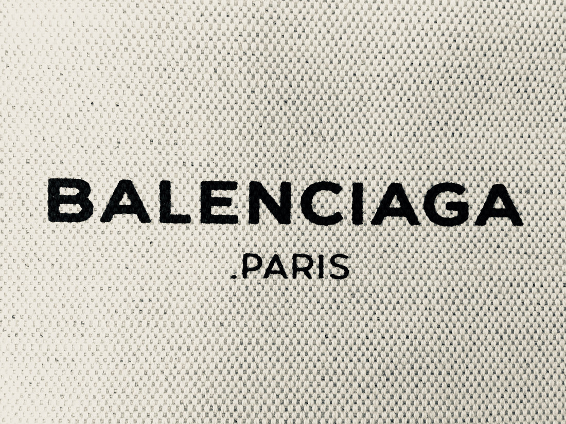 BALENCIAGA Logo Clutch Bag