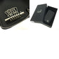 Dunhill Round Zip 6-Key Case, Leather Goods, Key Holder, 6-Key Case with Key Fob, Men's, Black