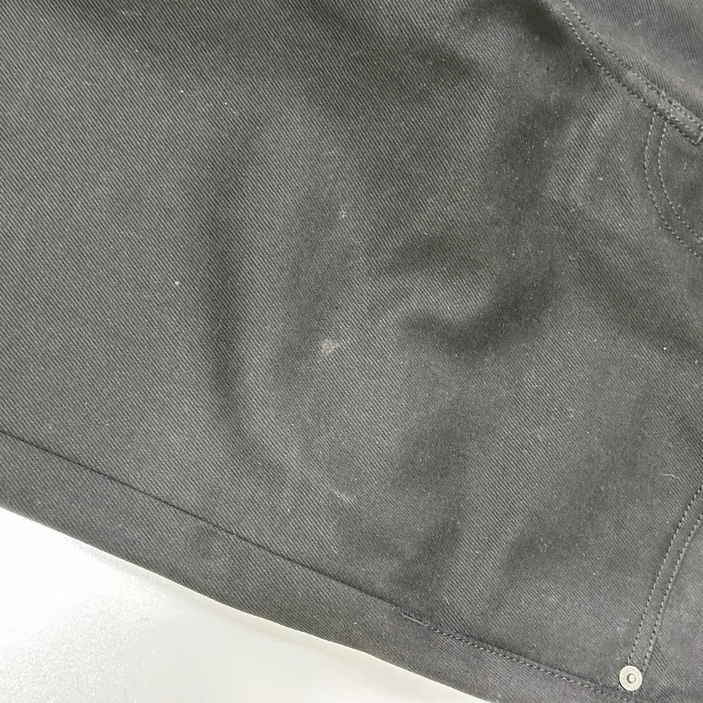 VALENTINO TV3DE00H5YB V Logo Cropped Jeans, Pants, Denim, Apparel, Trousers, Denim, Men's, Black