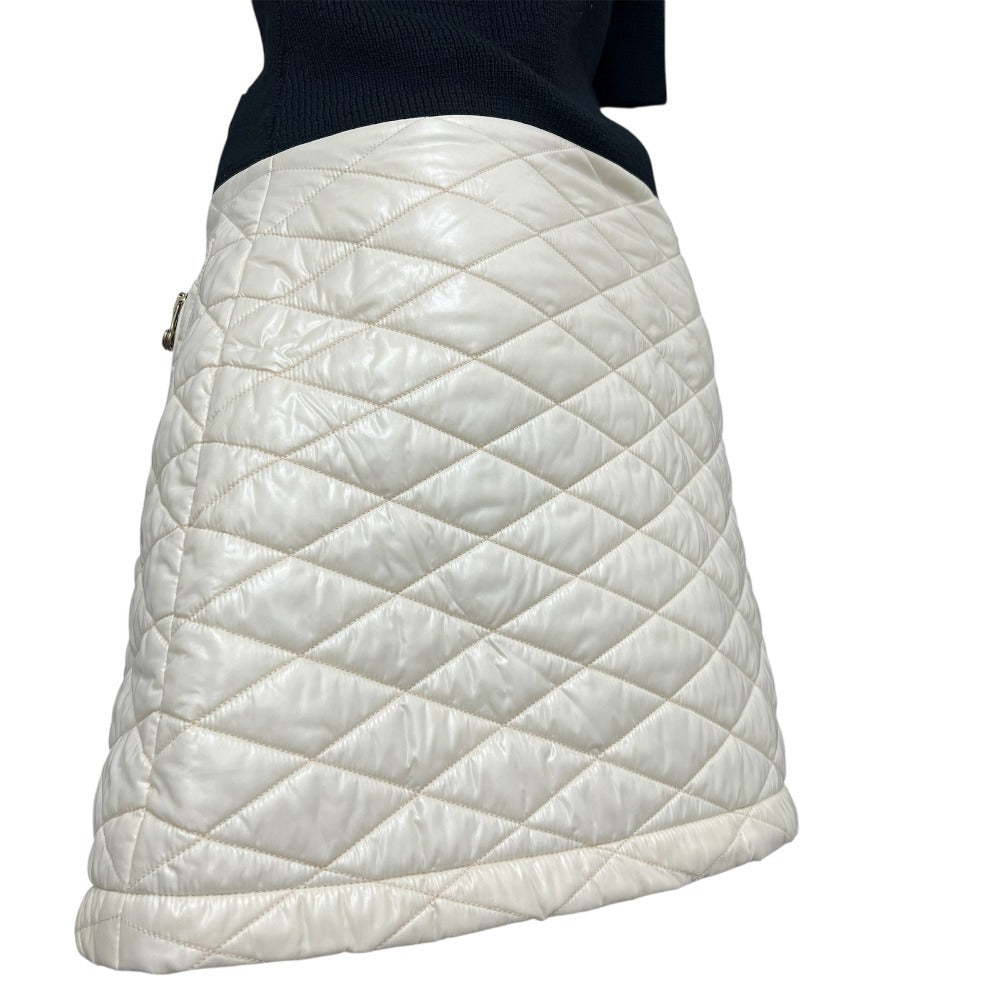 LOUIS VUITTON Logo Bicolor Apparel Short Sleeve Knit Down RW241W Dress Wool Women's Black