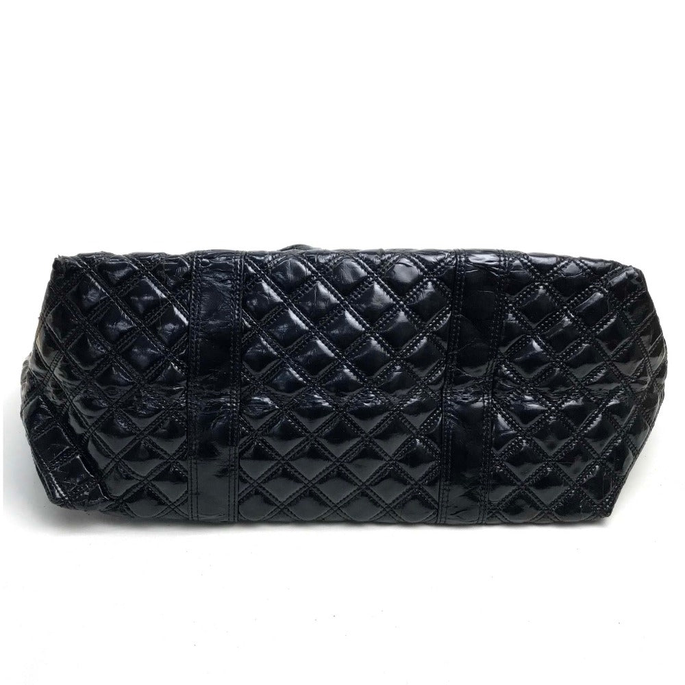 MARC JACOBS Quilted Tote (Old Model) Medium Tote Bag, PVC, Women's, Black