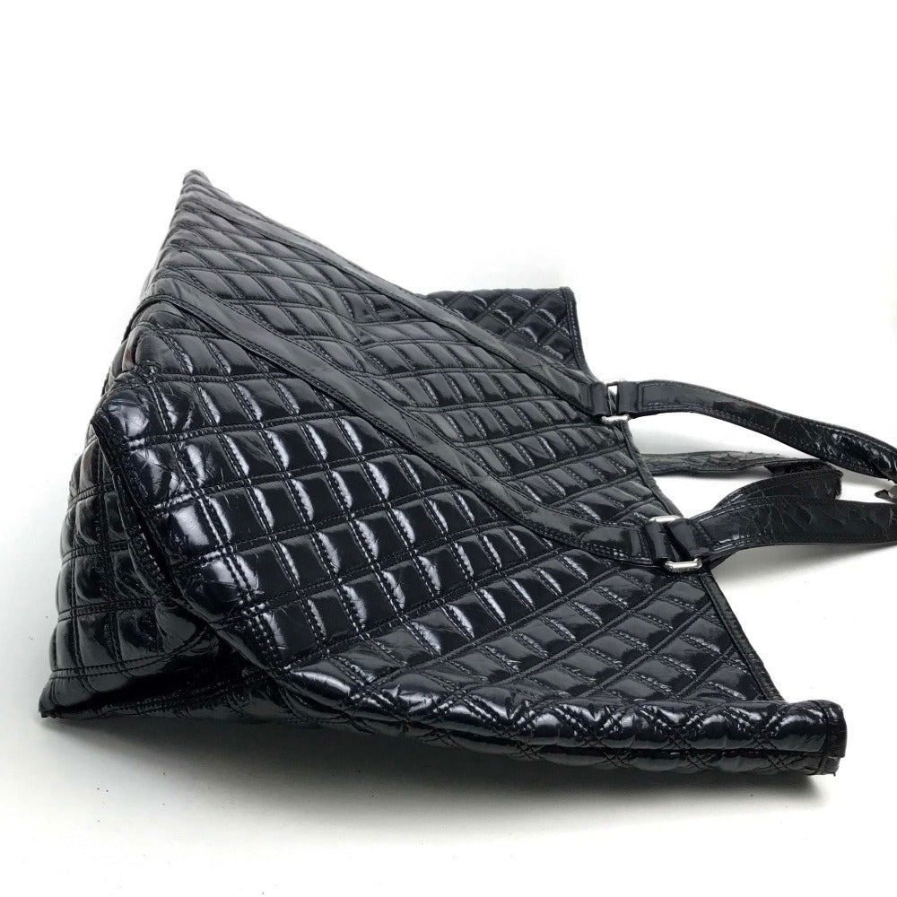 MARC JACOBS Quilted Tote (Old Model) Medium Tote Bag, PVC, Women's, Black