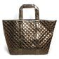MARC JACOBS Quilted Tote (Old Model) Medium, Not for Sale, Nylon Tote Bag, Women's, Bronze
