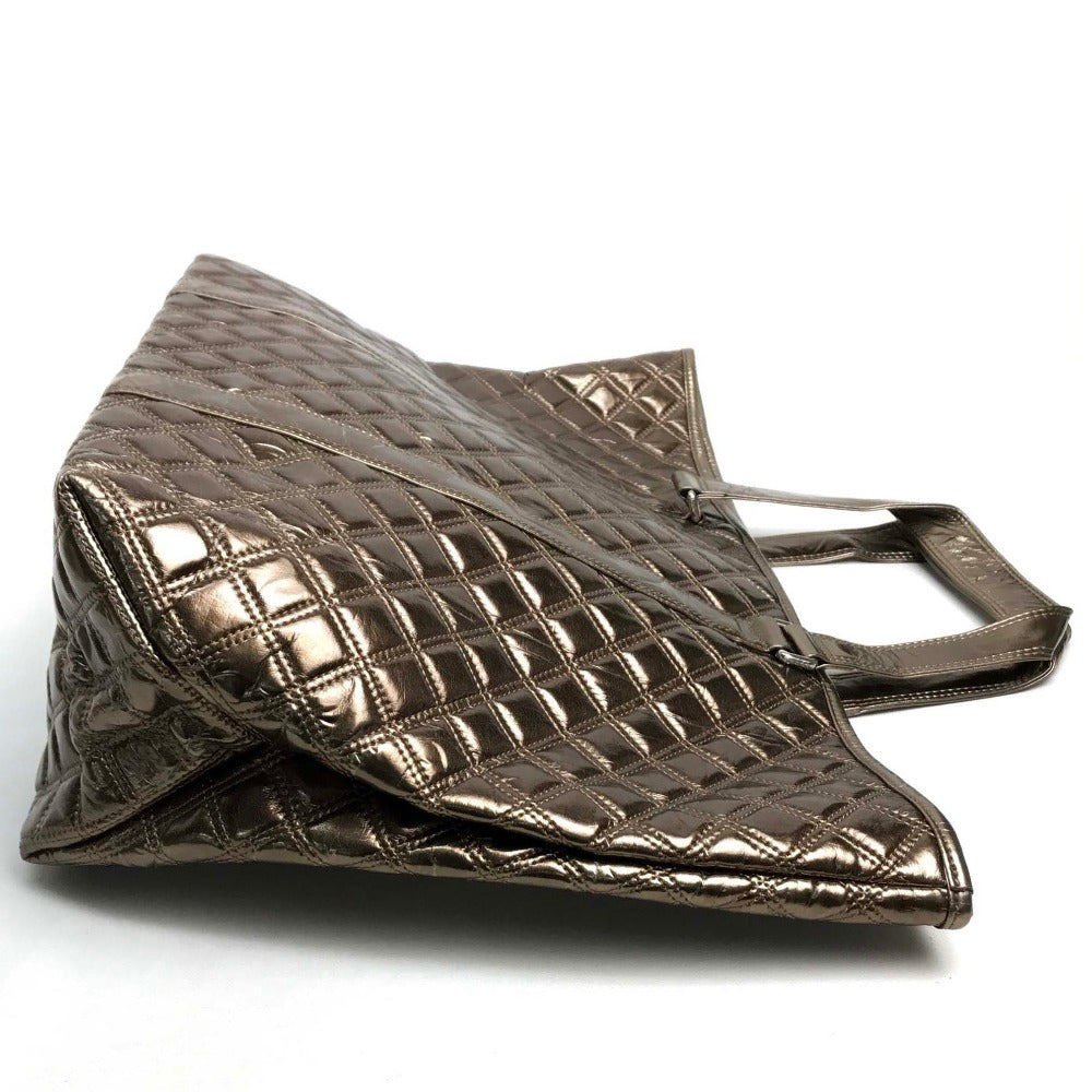 MARC JACOBS Quilted Tote (Old Model) Medium, Not for Sale, Nylon Tote Bag, Women's, Bronze