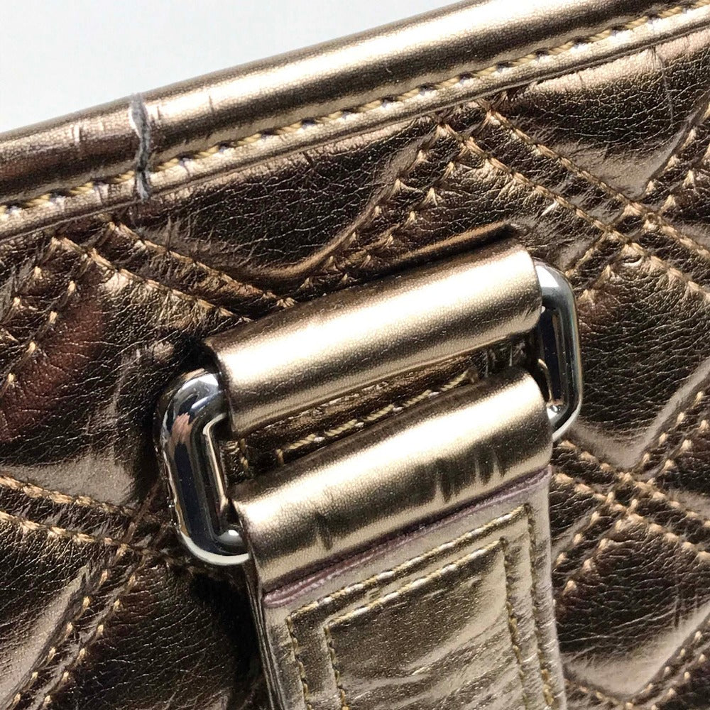 MARC JACOBS Quilted Tote (Old Model) Medium, Not for Sale, Nylon Tote Bag, Women's, Bronze
