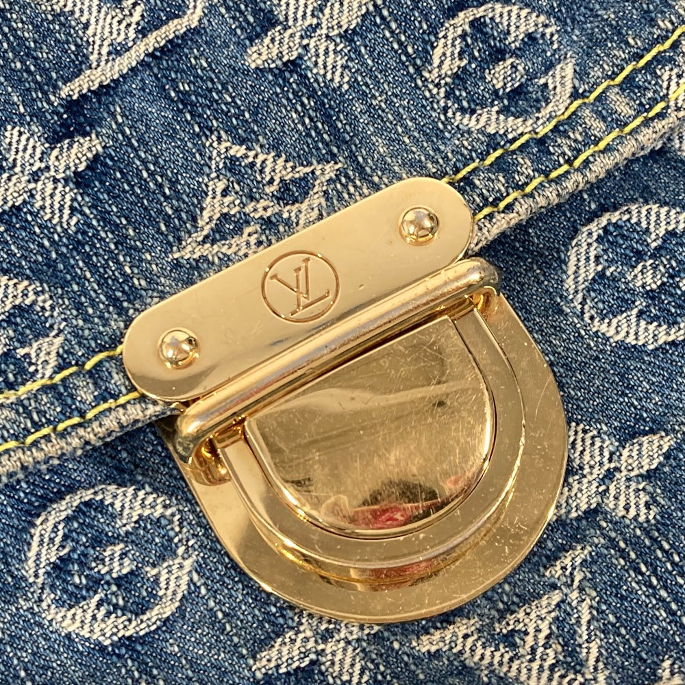 LOUIS VUITTON M95018  モノグラムデニム フラット・ショッパー トートバッグ カバン 肩掛け ショルダーバッグ モノグラムデニム レディース - brandshop-reference