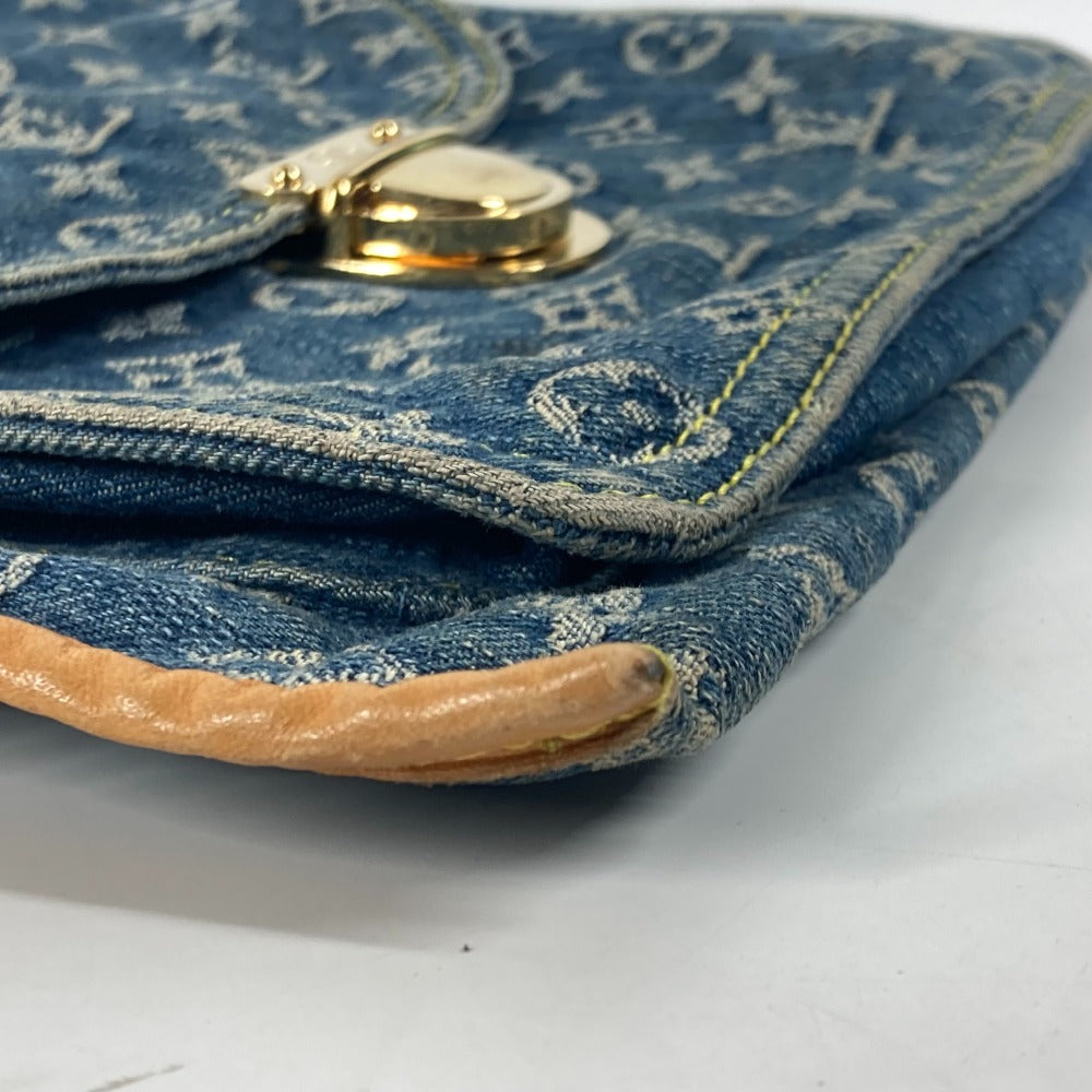 LOUIS VUITTON M95018  モノグラムデニム フラット・ショッパー トートバッグ カバン 肩掛け ショルダーバッグ モノグラムデニム レディース - brandshop-reference