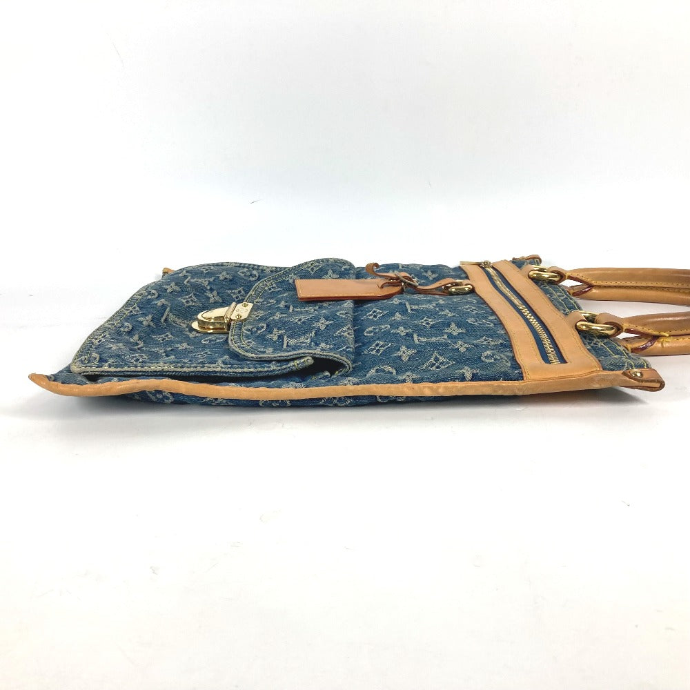 LOUIS VUITTON M95018  モノグラムデニム フラット・ショッパー トートバッグ カバン 肩掛け ショルダーバッグ モノグラムデニム レディース - brandshop-reference