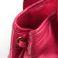 MARC JACOBS logo quilted handbag/tote bag in leather, women's, pink.