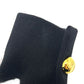 Adam et Rope Apparel, knitwear, V-neck, button-up knit, thick cardigan cotton Black Used