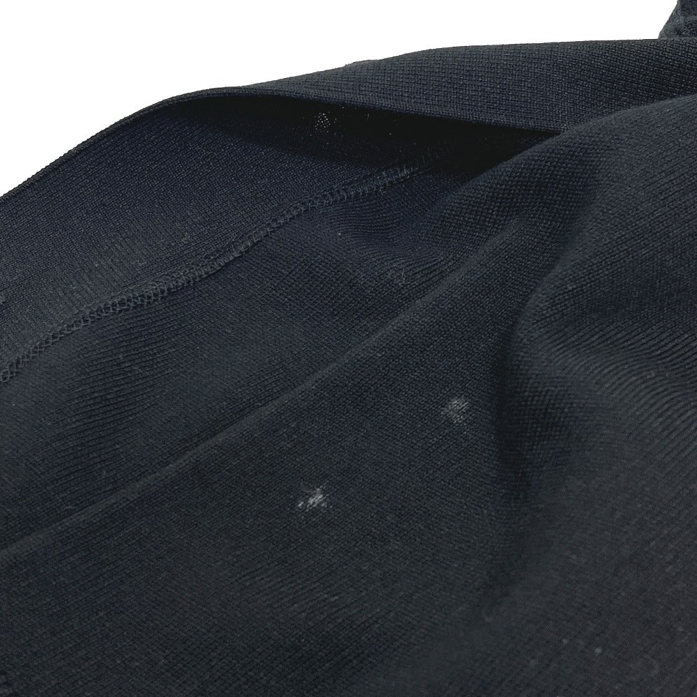 Adam et Rope Apparel, knitwear, V-neck, button-up knit, thick cardigan cotton Black Used