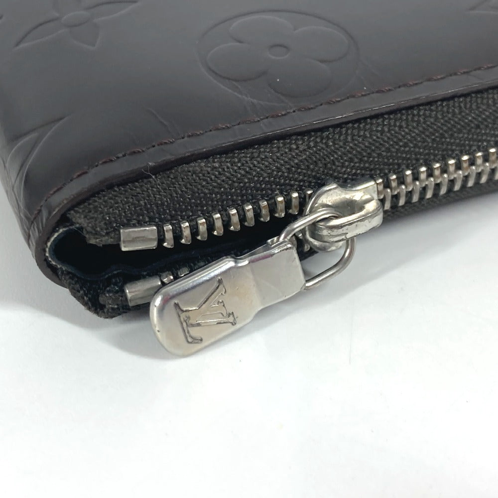 LOUIS VUITTON M66510 モノグラムグラセ ポルト・ビエ・モネ・ジップ コンパクトウォレット ラウンドファスナー 2つ折り財布 モノグラムグラセレザー ユニセックス ブラウン - brandshop-reference