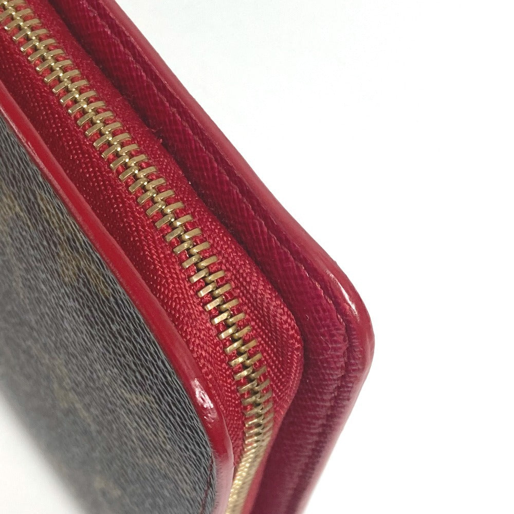 LOUIS VUITTON M95006 モノグラムチェリー 村上隆 ポルト モネ ジップ ロングウォレット ラウンドファスナー 長財布 モノグラムチェリーキャンバス レディース ブラウン - brandshop-reference