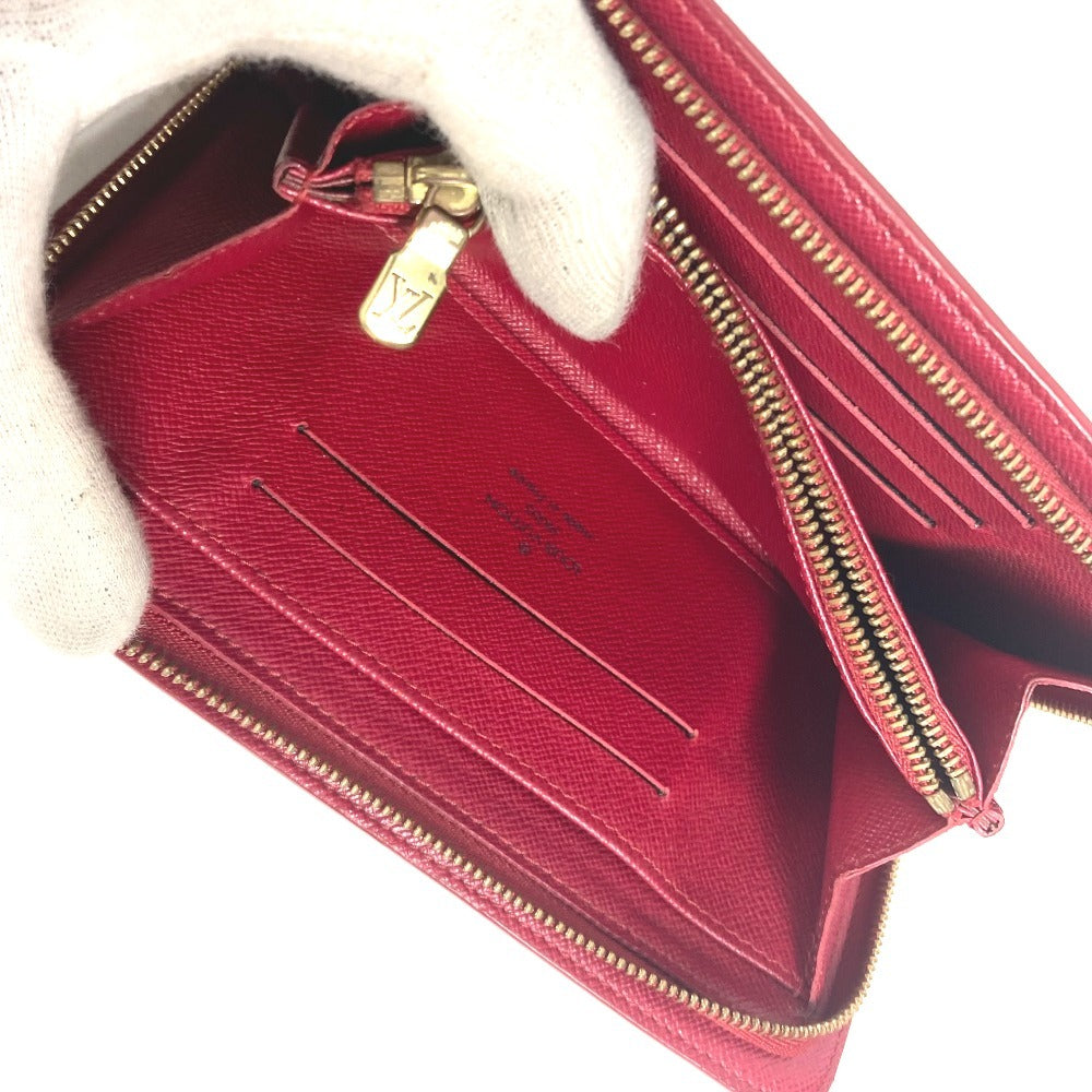 LOUIS VUITTON M95006 モノグラムチェリー 村上隆 ポルト モネ ジップ ロングウォレット ラウンドファスナー 長財布 モノグラムチェリーキャンバス レディース ブラウン - brandshop-reference