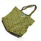 VERSACE Greca Eco Bag, Foldable Shoulder Bag/Tote Bag, Nylon, Women's, Blue