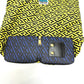 VERSACE Greca Eco Bag, Foldable Shoulder Bag/Tote Bag, Nylon, Women's, Blue