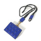 VERSACE Medusa Studded AirPods Case with Strap, Apple Leather Earphone Case, Men's, Blue