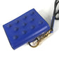 VERSACE Medusa Studded AirPods Case with Strap, Apple Leather Earphone Case, Men's, Blue