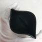 VERSACE Logo Business Card Holder, Pass Case, Card Case, Leather, Women's, Black