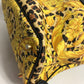 VERSACE Vintage Leopard Print Backpack in PVC, Women's, Yellow