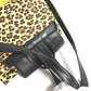 VERSACE Vintage Leopard Print Backpack in PVC, Women's, Yellow