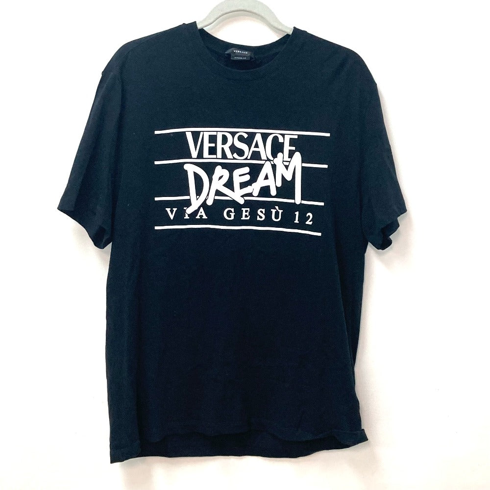 VERSACE DREAMドリーム ロゴ トップス アパレル 半袖Ｔシャツ コットン メンズ - brandshop-reference