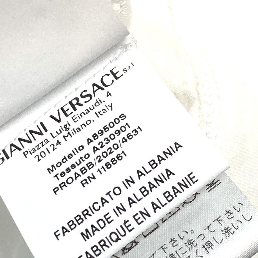 VERSACE アパレル トップス バイカラー メデューサ 半袖Ｔシャツ コットン メンズ - brandshop-reference