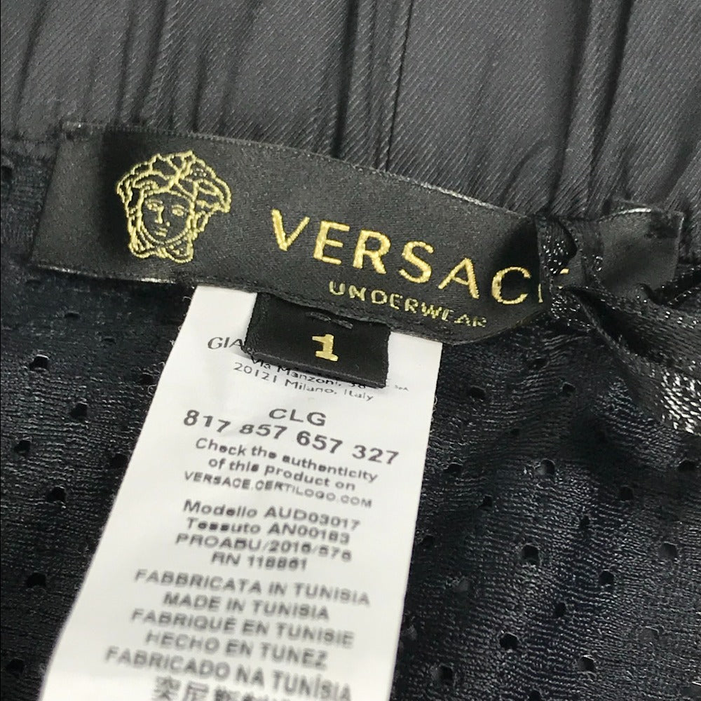 VERSACE スイムウエア ショートパンツ ボトムス アパレル ズボン ロゴ 水着 ナイロン メンズ