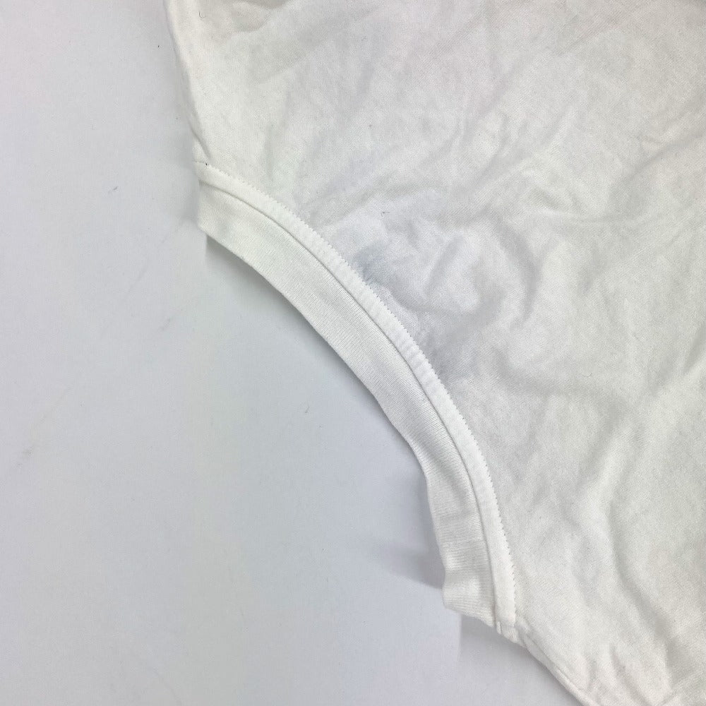 VERSACE メデューサ ロゴ アパレル 半袖 トップス バイカラー 半袖Ｔシャツ コットン メンズ ホワイト - brandshop-reference