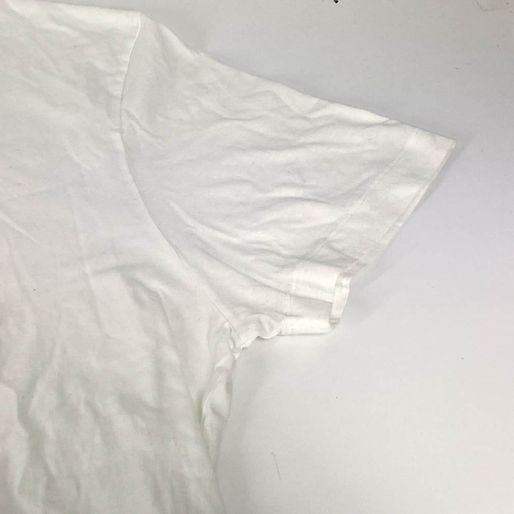 VERSACE メデューサ ロゴ アパレル 半袖 トップス バイカラー 半袖Ｔシャツ コットン メンズ ホワイト - brandshop-reference