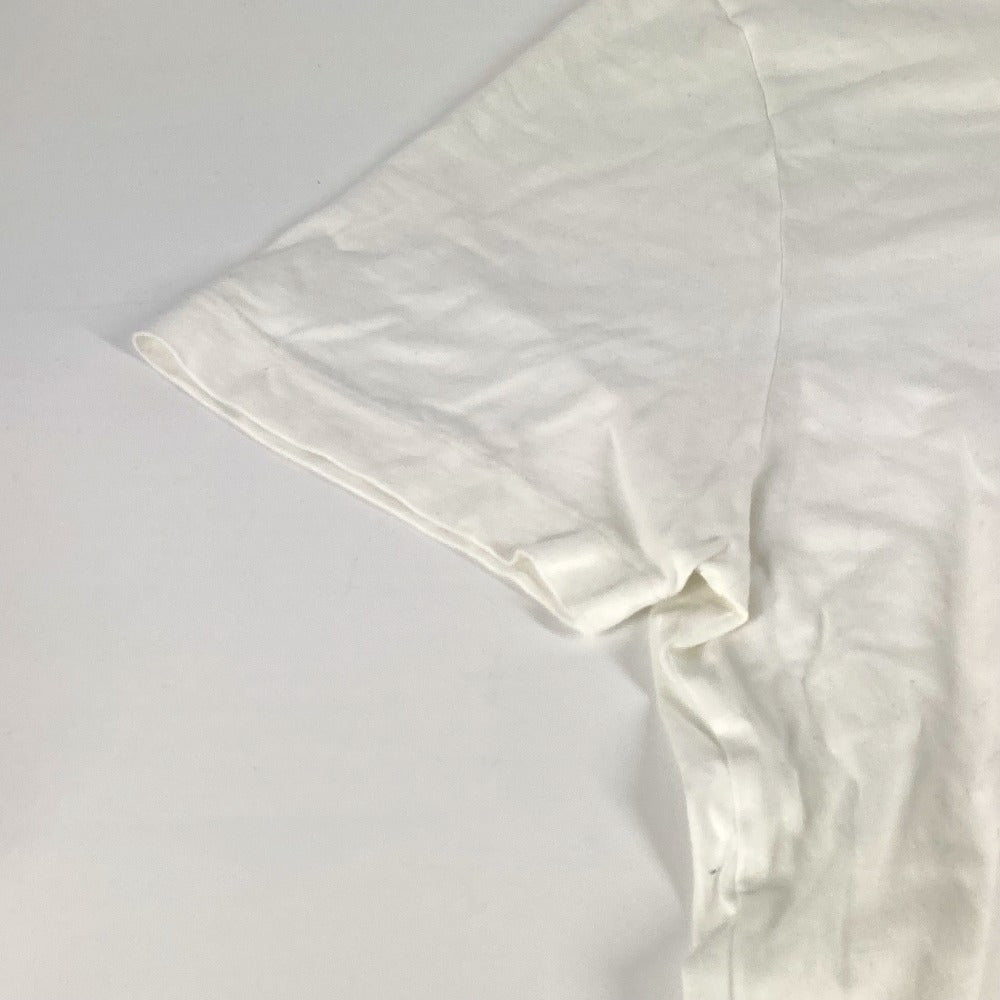 VERSACE メデューサ ロゴ アパレル 半袖 トップス バイカラー 半袖Ｔシャツ コットン メンズ ホワイト - brandshop-reference