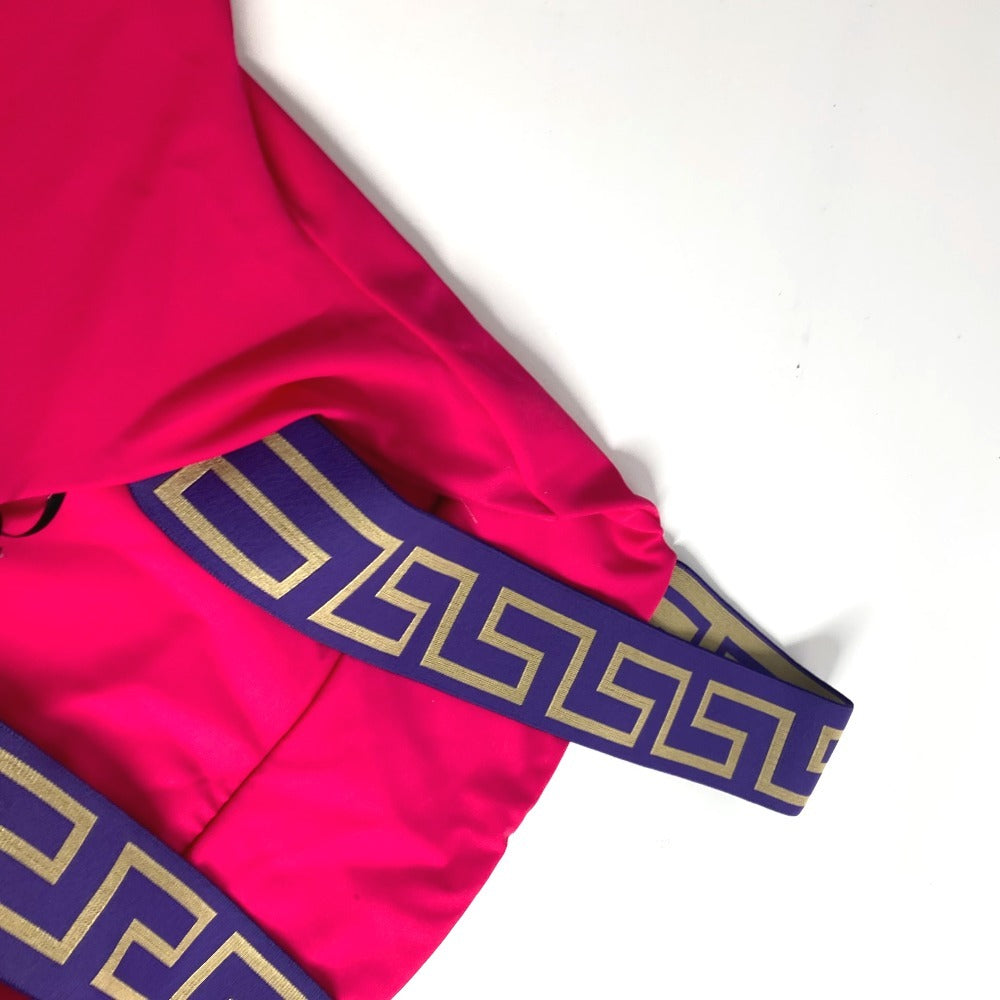 VERSACE ロゴ スイムウエア スィムウエア グレカ 水着 ナイロン レディース ピンク - brandshop-reference