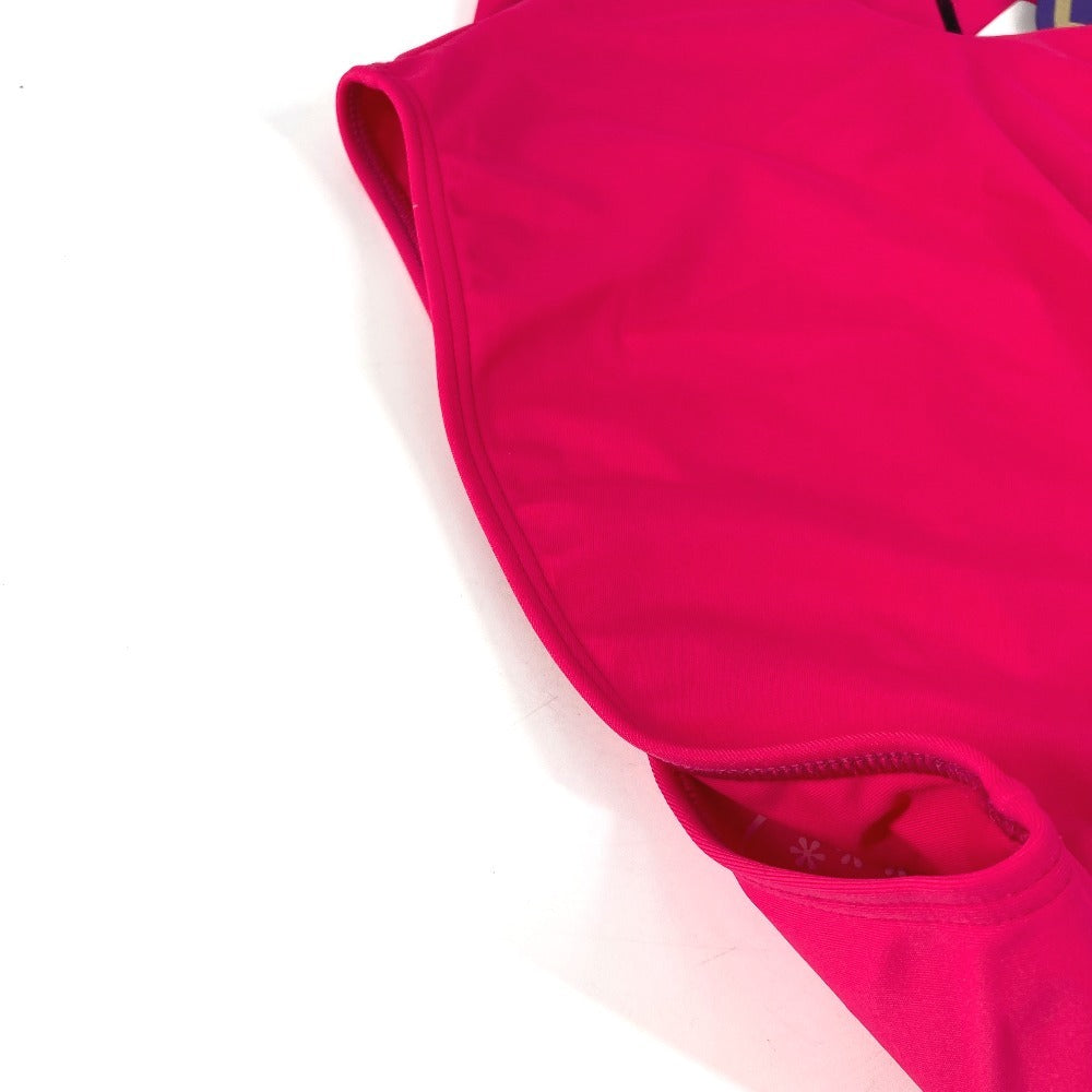 VERSACE ロゴ スイムウエア スィムウエア グレカ 水着 ナイロン レディース ピンク - brandshop-reference