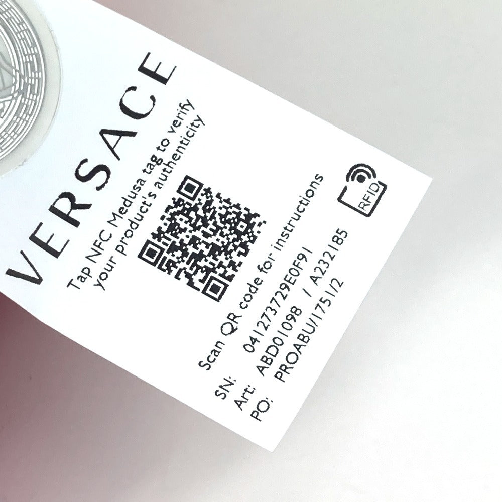 VERSACE ロゴ スイムウエア スィムウエア グレカ 水着 ナイロン レディース ピンク - brandshop-reference