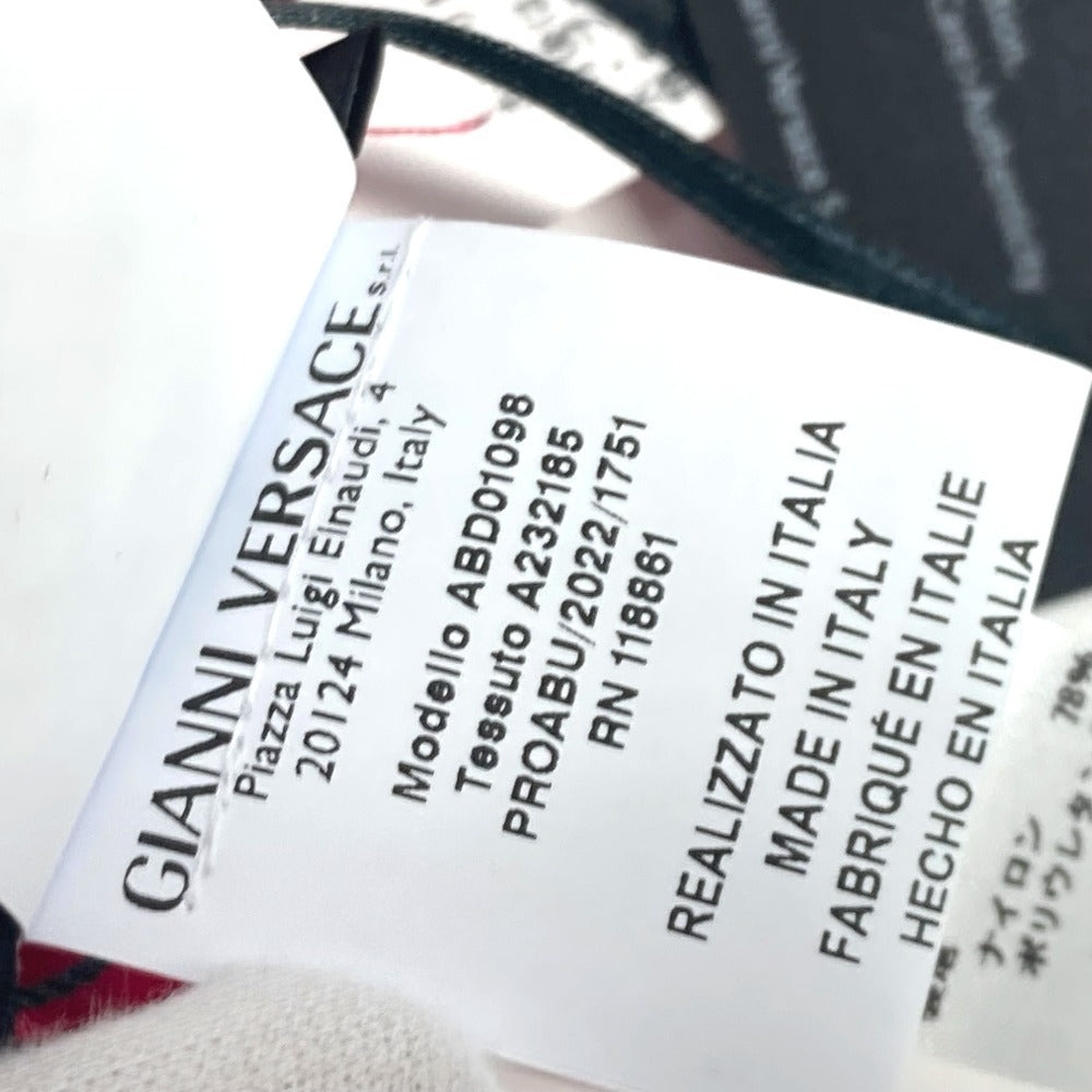 VERSACE ロゴ スイムウエア スィムウエア グレカ 水着 ナイロン レディース ピンク - brandshop-reference