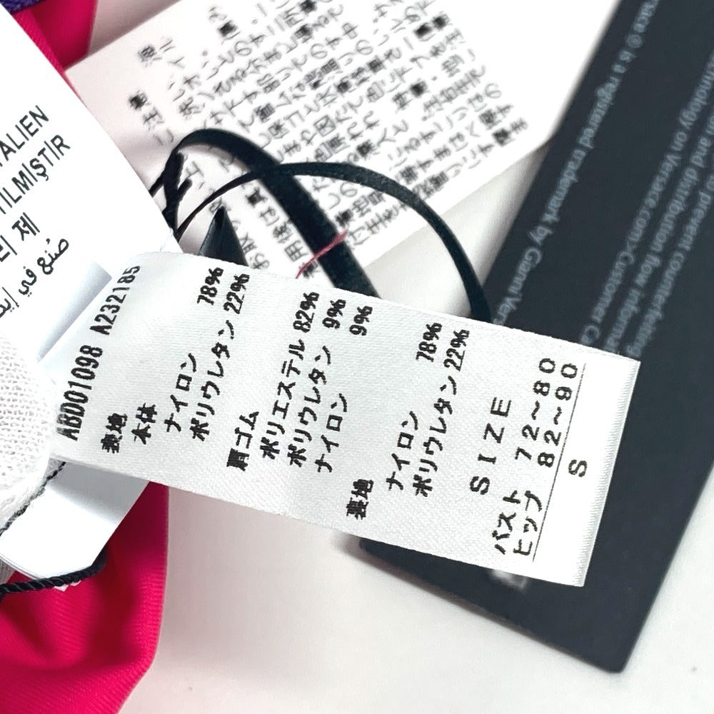 VERSACE ロゴ スイムウエア スィムウエア グレカ 水着 ナイロン レディース ピンク - brandshop-reference